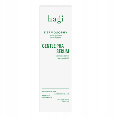 Serum fytyre Hagi Dermosophy Gentle, me acid PHA, 30 ml, transparent