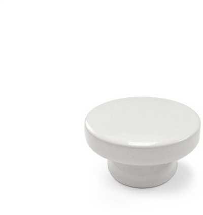 Dorezë mobiljeje Domoletti KNOB 7 E219.01, D38 mm, e bardhë