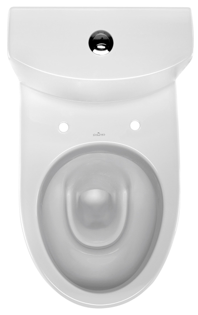 Set kompakt WC Cersanit Parva K27-003, 59.5 cm, i bardhë