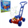 Lodër makinë bari MJ Toys Bubble Mower, automatike, me flluska sapuni, kuqe e kaltër
