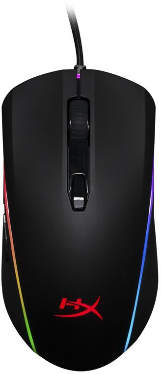 Maus HyperX Pulsefire Surge RGB (HX-MC002B), 1000 Hz, 1.8 m, i zi 