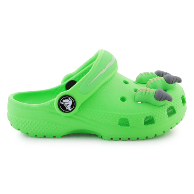 Sandale fëmijësh Crocs Classic I Am Dinosaur Clog Jr 209700-3WA, materiale Croslite, jeshile