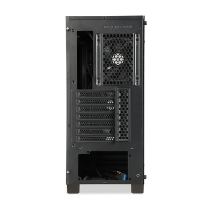 Kuti kompjuteri iBOX Wizard 4 OW4, ATX, RGB, e zezë