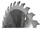 Disk sharrë rrethore AWTools AW48488 për dru, 400mm 30 dhëmbë, metalik