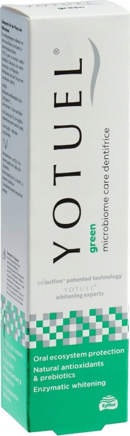 Паста за заби Yotuel Green Microbiome Care, избелувачка, 100g