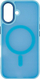 Mbrojtëse telefoni Fashion Case për iPhone 16, MagSafe, blu e çelët