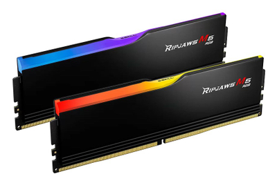 RAM G.Skill Ripjaws M5 RGB, DDR5, 32GB 6000MHz, e zezë