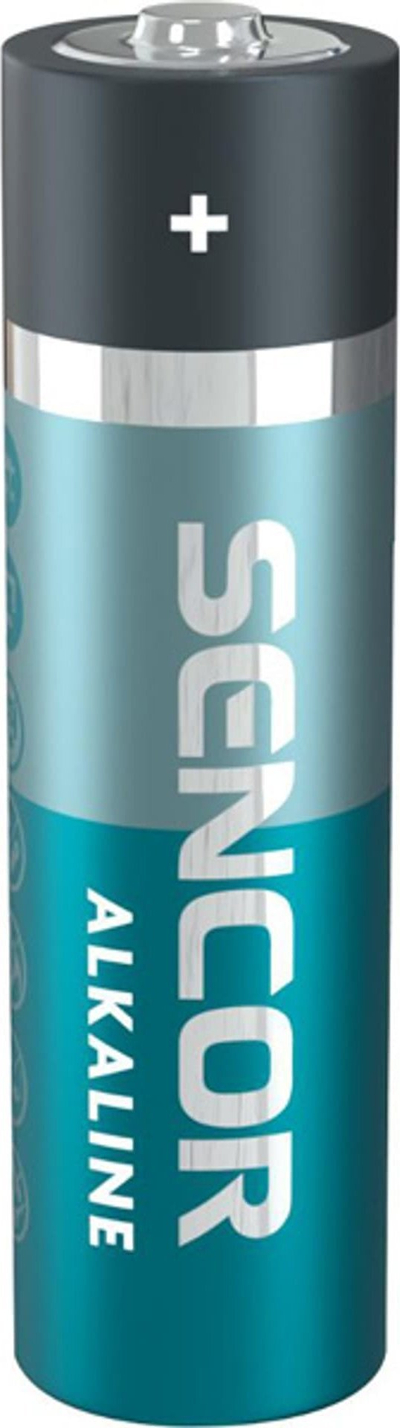 Bateri alkaline Sencor AA, paketim 10 copë, njëpërdorimëshe