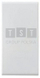Buton shkalle TST Quadro QL 45x22.5, njëpolësh, plastik, i bardhë
