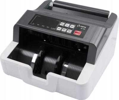 Makinë për numërim lekësh Olympia 947730887, 1000 copë në minutë, kontroll UV MG, gri