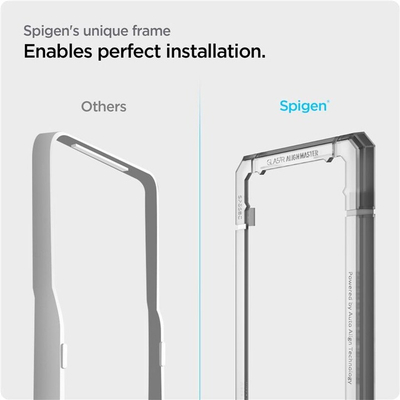 Xham mbrojtës Spigen Glas.tR AlignMaster për Samsung Galaxy S21 FE 5G, 2 copë