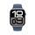 Apple Watch Series 10 GPS, 46mm, Silver Aluminum Case with Denim Sport Band, S/M