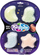 Set loje ndijore Learning Resources Playfoam Glow in the Dark, 4 copë, për kalamaj 3+