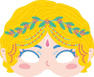 Set kreativ Russell Avenir Decorate the Mask Princesses, 3 maska, për fëmijë 5+