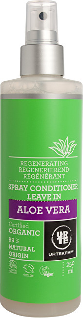 Balsam/sprej për flokë Urtekram Aloe Vera BIO, 250 ml