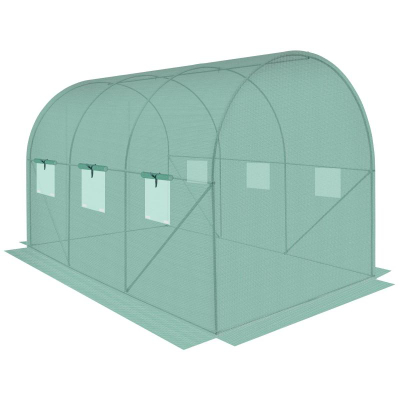 Mbulesë sere tunel Saska Garden FOIL COVER, 200x300x200 cm, jeshile