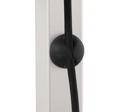 Stendë tavoline për monitor B-Tech, deri 32", 10kg, VESA 75x75 100x100, e zezë argjendtë