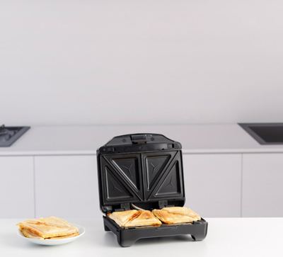 Sanduiçer Taurus MIAMI PREMIUM, 900W, pllaka të ndërroshme, i zi