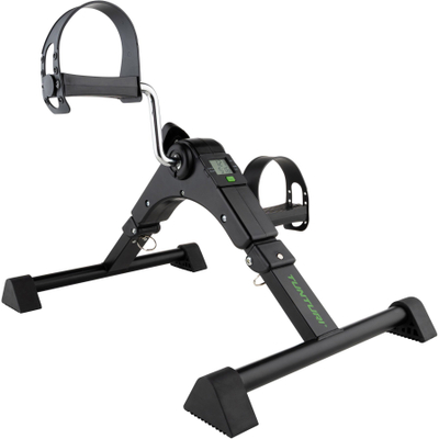 Biçikletë ushtrimesh Tunturi Mini Bike Foldable, palosëse, me ekran, e zezë