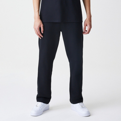 Pantallona treningu New Era Essentials, French Terry, pambuk poliester, të zeza