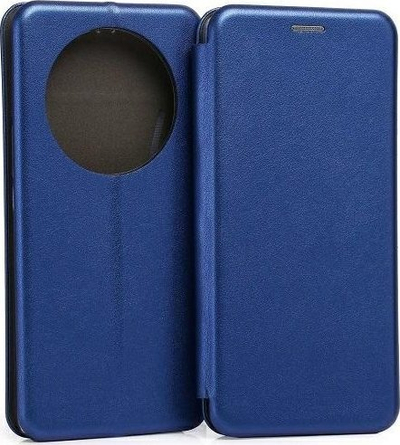 Këllëf telefoni Beline Book Magnetic për Honor Magic5 Pro, me kapëse magnetike, blu