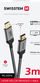Kabllo HDMI Swissten, 3m, 4K 60Hz, e zezë