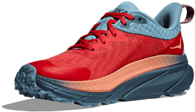 Atlete vrapimi trail Hoka Challenger ATR 7 GTX, femra, GORE TEX, cerise blu