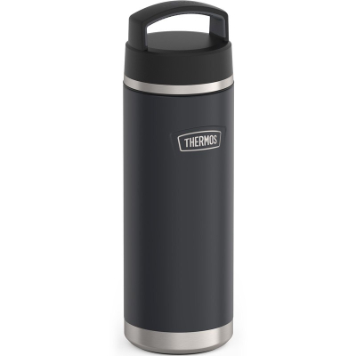 Shishe termike Thermos Icon, 0.71L, çelik inox, gri granit