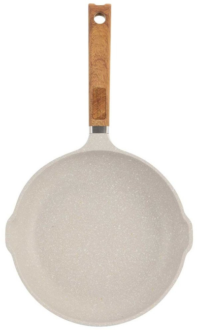 Тава Bergner Naturally BG-30638, 24cm, слој од мермер, сива