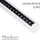 Llambë tavani HanksLight LED, 1264mm, 36W, AC230V, 4000K-W, e bardhë / zezë