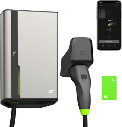 Karikues muri GC HabuDen, 22kW, kabllo 5m Type 2, Bluetooth WiFi NFC