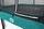 Trampolinë për kopsht Salta Comfort Edition, 10ft x 7ft, drejtkëndore me rrjetë mbrojtëse, jeshile