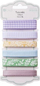 Set fjongo dekorative Craft, 6 copë nga 2m, grosgrain edhe saten, shumëngjyrëshe pastel