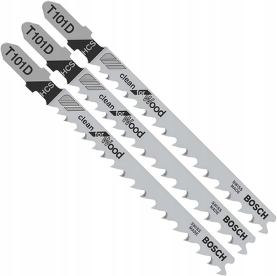 Set sharra xhigso Bosch 2608630558 Clean Wood, 1 Lug, paketë 3 copë, argjend