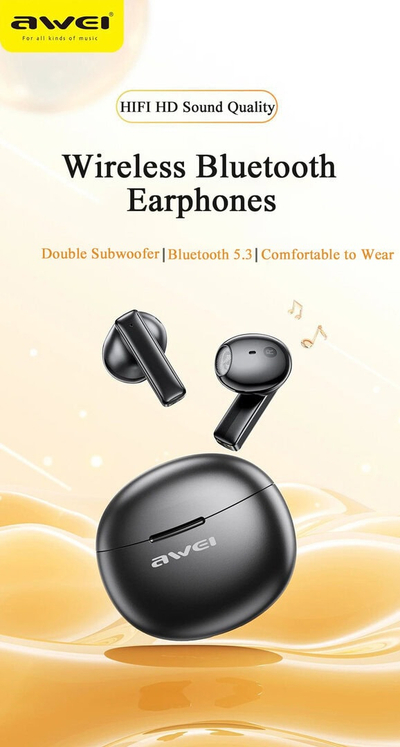 Kufje Me Bluetooth AWEI T87
