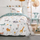 Set mbulesë jorgani Today Happy 4.5, 140x200 cm, 2 këllëfe jastëku 63x63, jeshile