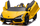 Makina elektrike për kalamaj Ramiz Lamborghini Revuelto Strong XL, me bateri, 1 vend, e verdhë