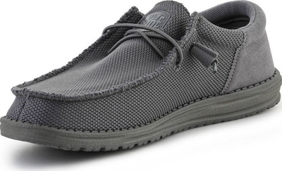 Mokasina për burra HeyDude Wally Funk Slipon, tekstil, slip-on, gri