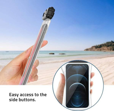 Futlle uji Tech-Protect UWC7, universale 6.9\", IPX8, zezë me portokalli