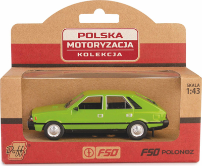 Makina lodër Daffi PRL FSO Polonez, shkalla 1:43, metal, e gjelbër