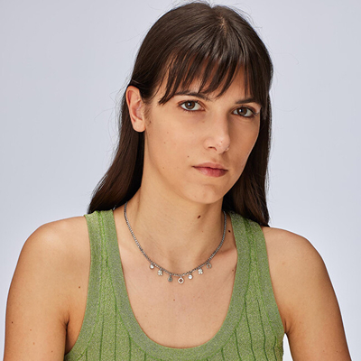 Varëse për femra S'Agapõ Message SSG03, e argjendtë