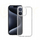 Kapak telefoni VMAX Anti-drop për iPhone 15 Pro 6.1", akrilik, transparent