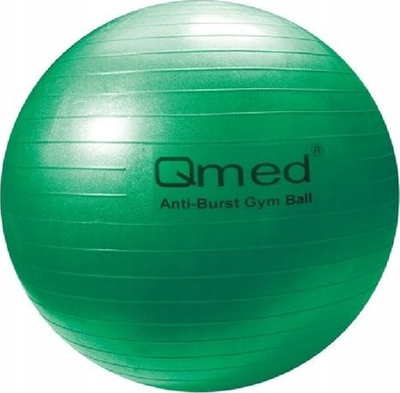 Top gjimnastike QMED Abs Gym Ball M, 65 cm, gri
