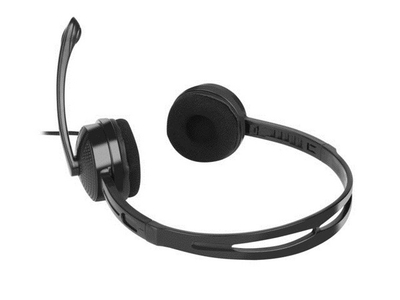 Kufje Natec Canary Go, mini-jack, të zeza