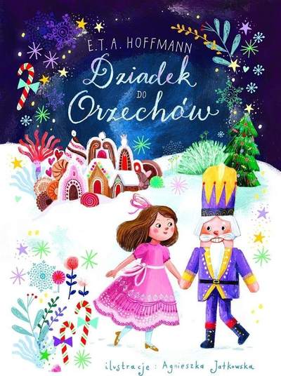 Liber per kalamoj Olesiejuk Nutcracker, E.T.A. Hoffmann, ilustrime me ngjyra, kopertine e fortë