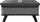 Furrë pice me gaz Cozze Pizza Oven 13", gur kordieriti 34 cm, e zezë