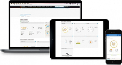 Stacion moti Sencor SWS 12500, WiFi, ekran me ngjyra 21.4 cm, i zi