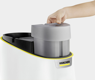 Pastrues me avull Kärcher SC 4 Deluxe, 2000W, rezervuar i heqshëm, i verdhë