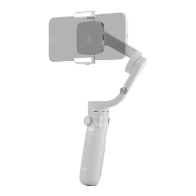Kapëse telefoni DJI OM Fill Light, magnetike, me dritë LED, gri