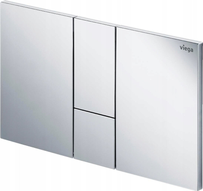 Pllakë aktivimi WC Viega Prevista Visign Style 24 8614.1, plastike, krom, argjendtë
